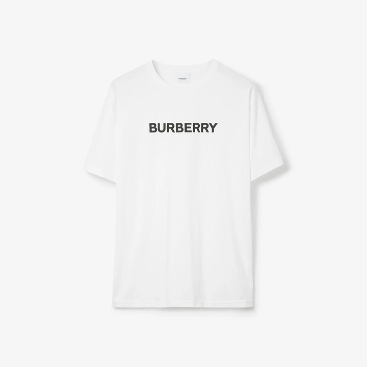 Burberry Logo Print Cotton Oversized T-shirt